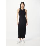 Tommy Hilfiger - Nauwsluitende Halfgeribbelde Jurk - Zwart