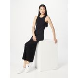 Tommy Hilfiger - Nauwsluitende Halfgeribbelde Jurk - Zwart