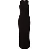 Tommy Hilfiger - Nauwsluitende Halfgeribbelde Jurk - Zwart