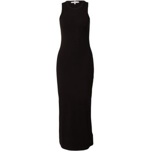 Tommy Hilfiger - Nauwsluitende Halfgeribbelde Jurk - Zwart