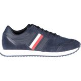 Tommy Hilfiger - Sneakers - Blauw - Leer
