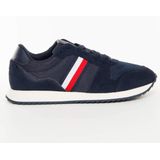 Tommy Hilfiger - Sneakers - Blauw - Leer