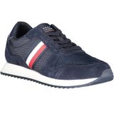 Tommy Hilfiger - Sneakers - Blauw - Leer