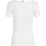 Tommy Hilfiger - T-shirt - Donkerblauw - 100% Biologisch Katoen