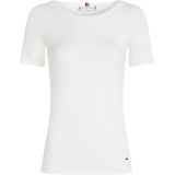 Tommy Hilfiger - T-shirt - Donkerblauw - 100% Biologisch Katoen