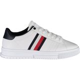 Tommy Hilfiger  SUPERCUP LEATHER  Sneakers  heren Wit