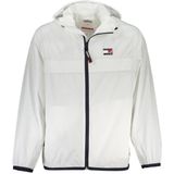 Packable Jacket DW0DW07636 - Wit - Sportjack - Waterdicht - Met Capuchon