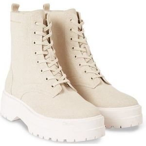 Tommy Hilfiger Hoge veterschoenen FEMININE ESSENTIAL CANVAS BOOT