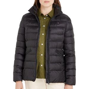 Tommy Hilfiger - Damesjas - Zwart - Polyester - Warme Isolatie