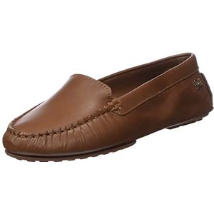Tommy Hilfiger Dames Essential Chic Mocassin Fw0fw07224 Driver, Bruine Winter Cognac, 38 EU