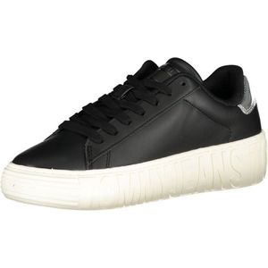 Tommy Hilfiger - New Cupsole - Sneakers - Zwart - Leer