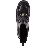 Tommy Hilfiger - Enkellaarsjes - Zwart - Leer