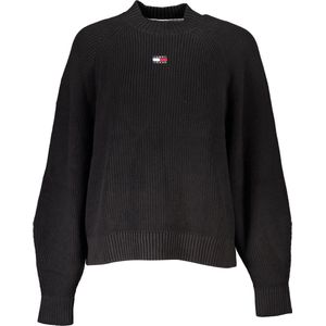 Tommy Hilfiger, Dames, Truien, Zwart, Maat: 2XS Katoen,