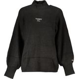 Tommy Hilfiger - Dames - Zwart - Coltrui - Lange Mouwen - Hoge Hals