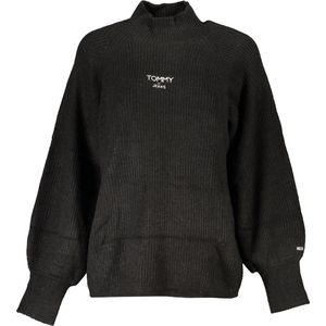 Tommy Hilfiger - Dames - Zwart - Coltrui - Lange Mouwen - Hoge Hals