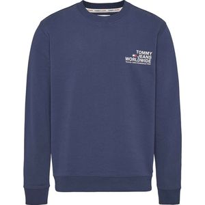 Tommy Jeans Reg Entry Graphic Sweatshirt Blauw Man