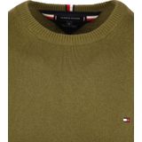 Tommy Hilfiger, Heren, Sweatshirts & Hoodies, Groen, Maat: M Katoen,