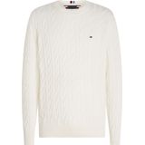 Tommy Hilfiger - Classic Cable Crew Neck - Pullover - Off White