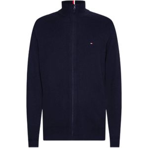 Tommy Hilfiger - Big&Tall Vest - Navy - Katoen - Normale Fit