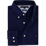 Tommy Hilfiger, Heren, Overhemden, Blauw, Maat: S Flanel,