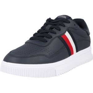 Tommy Hilfiger - Supercup - Sneakers - Blauw - Leer