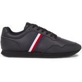 Tommy Hilfiger heren sneakers zwart - Maat 46 - Uitneembare zool