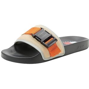 Tommy Hilfiger Tjm Bucke Zwembadglijbaan, slippers voor heren, Tawny Sand