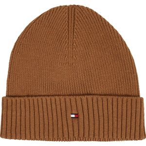 Tommy Hilfiger Knitted Muts Bruin -