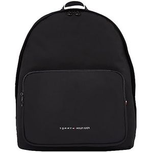 Tommy Hilfiger Zwarte Rugzak met Laptopvak