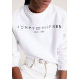 Tommy Hilfiger - Mdrn Reg Corp Logo - Sweatshirt - Wit