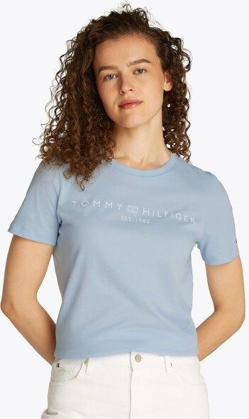 Tommy Hilfiger - Casual Top - Katoen - Donkerblauw