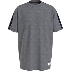 Tommy Hilfiger - SS TEE LOGO - T-shirt - Grijs