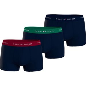 Tommy Hilfiger - Boxershorts - Blauw - 3-Pack - Katoen