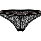 Tommy Hilfiger - UW0UW04896 Strings - Zwart - Wit - Roze - Nylon - Set van 3