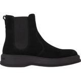 Tommy Hilfiger - Black Core Chelsea Boots - Zwart - Suède
