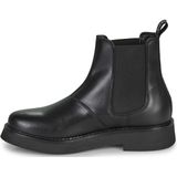 Tommy Hilfiger - Casual Mid Boot - Zwart - Enkellaarsjes