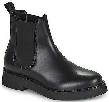 Tommy Hilfiger - Casual Mid Boot - Zwart - Enkellaarsjes