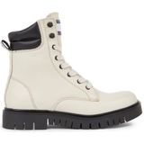 Tommy Hilfiger Dames Tjw Veterschoen Mid, gebleekte steen, 37 EU