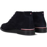 Tommy Hilfiger - CORE RWB Hilfiger Suede L Boot - Laag - Blauw - Suède