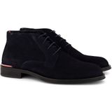 Tommy Hilfiger nette schoenen navy effen leer