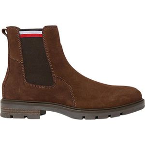 Tommy Hilfiger - Heren Laars Chelsea Boot - Bruin