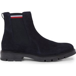 Tommy Hilfiger - Chelsea Boot - Blauw - Leer