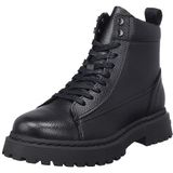 Tommy Jeans - Enkellaarzen - Zwart - Leer