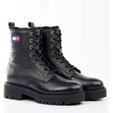 Schnür-Stiefeletten schwarz TJW URBAN BOOT TUMBLED LTR WL 41