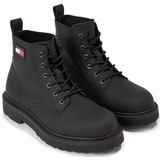 Tommy Hilfiger Jeans Boots Man Color Black Size 40