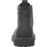 Tommy Jeans - Veterschoenen - Zwart - Leer