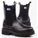 Tommy Jeans - Tjw Urban Chelsea En0en02298 - Enkellaarsjes - Zwart - Kunstleer