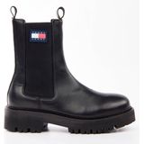 Tommy Jeans - Tjw Urban Chelsea En0en02298 - Enkellaarsjes - Zwart - Kunstleer