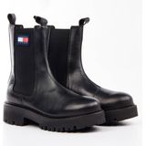 Tommy Jeans - Tjw Urban Chelsea En0en02298 - Enkellaarsjes - Zwart - Kunstleer