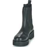 Tommy Jeans - EN0EN02629 - Enkellaarsjes - Zwart - Leer